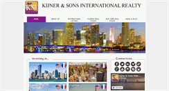 Desktop Screenshot of kijner.com